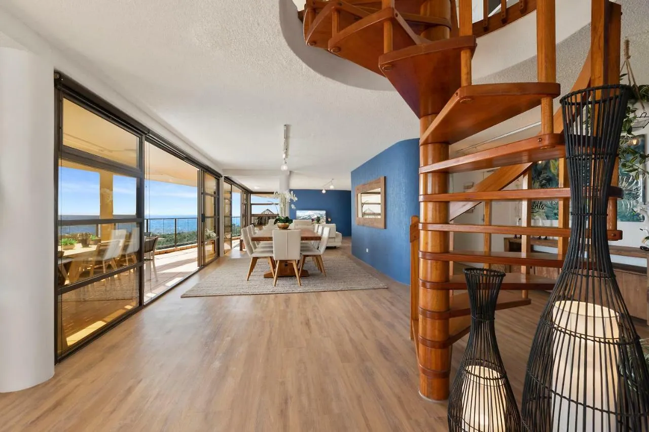 The Penthouse Ocean Views Private Spa And Sauna And Complimentary Wifi 穆卢拉巴 度假居