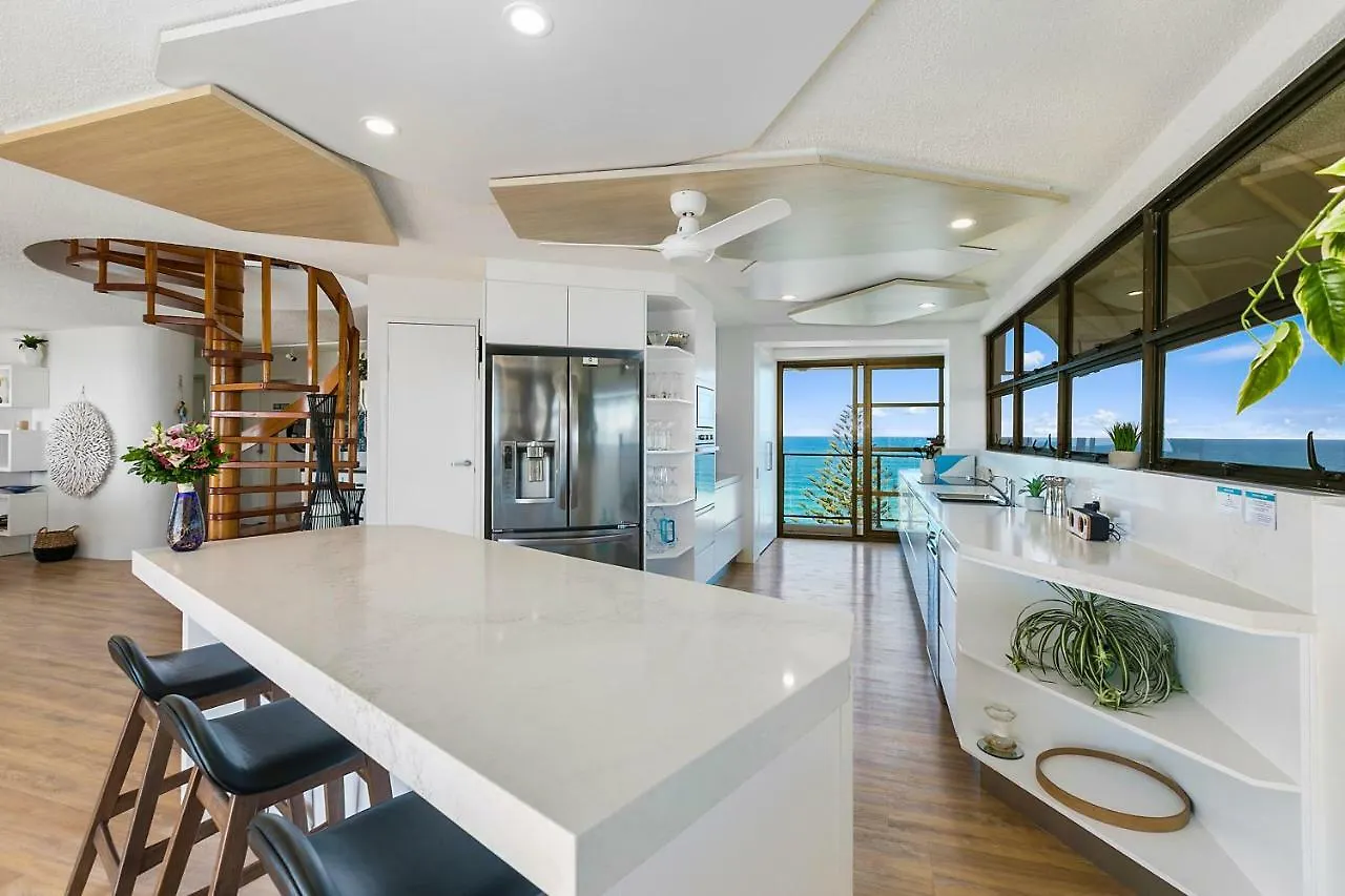 The Penthouse Ocean Views Private Spa And Sauna And Complimentary Wifi 穆卢拉巴 0*,
